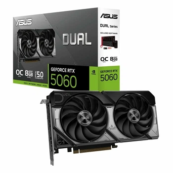 Відеокарта Asus GeForce RTX 5060 Dual OC Edition 8GB GDDR7 (DUAL-RTX5060-O8G)