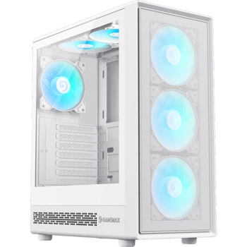 Корпус для ПК GameMax Storm 2 A Tempered Glass ATX White без БЖ