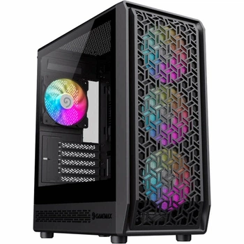 Корпус для ПК GameMax Forge COC Tempered Glass Black mATX без БЖ