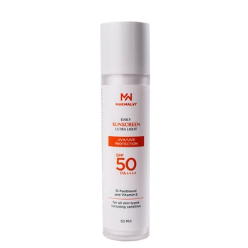 Ежедневный крем солнцезащитный SPF 50 Mak Malvy 50 мл 4820266250331