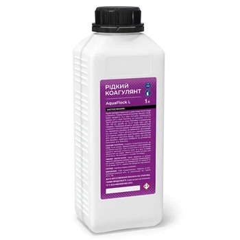 Средство для очистки и осветления воды Poolman AquaFlock L Ju-A50127, 1л, жидкий коагулянт