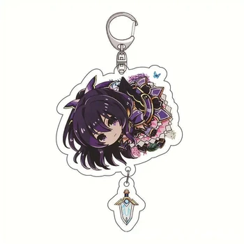 Аниме брелок акриловый "Рандеву с жизнью" / "Date A Live" Тока Ятогами / Yatogami Tōka