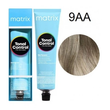 Фарба Matrix Tonal Control Pre-Bonded Gel Toner- 9AA Дуже світлий блондин глибокий попелястий-90мл.