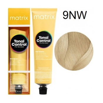 Краска Matrix Tonal Control Pre-Bonded Gel Toner- 9NW Очень светлый натуральный блондин теплый -90мл.