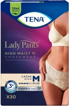 Majtki chłonne damskie Tena Lady Pants Plus Creme M 30 szt (7322542294840)