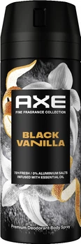 Аэрозольный дезодорант Axe Fine Fragrance Black Vanilla 150 мл (8720181808692)