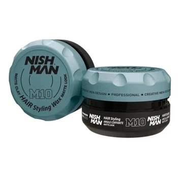 Глина матовая для укладки волос NISHMAN MATTЕ CLAY WAX М10 150 мл