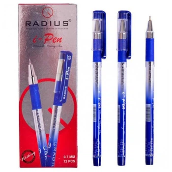 Ручка масляная Radius I-Pen, синяя, 0.7 мм (1 шт)