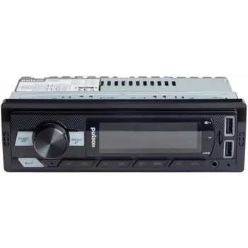 Автомагнитола pulso rgb, usb, fm, rca, LCD-дисплей, 4х50 Вт (p110511)