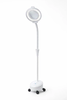Лампа-лупа для косметолога на колесах LED с регулируемой яркостью 24W T5B (10)