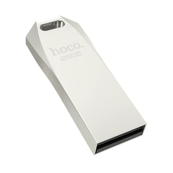 Флеш-накопитель Hoco UD4 128GB USB 2.0 металлический влагозащищенный ударостойкий для хранения данных