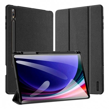 Чехол Dux Ducis Domo для Samsung Tab S10 Plus S9 Plus S9 FE Plus защитный чехол с подставкой и держателем для S Pen