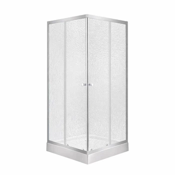 Душевая кабина Lidz Wawel SC90x90.SAT.LOW.FR, стекло Frost 4 мм + Lidz Душевой поддон KAPIELKA ST90x90х14