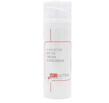 Солнцезащитный крем SPF-50 MedActive U.V.A./U.V.B. Cream Sunscreen SPF 50 50 мл
