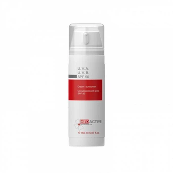 Солнцезащитный крем SPF-50 MedActive U.V.A./U.V.B. Cream Sunscreen SPF 50 150 мл