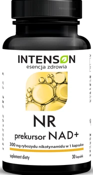 Suplement diety Intenson NR Chlorek rybozydu nikotynamidu 30 kapsułek (5905454131858)