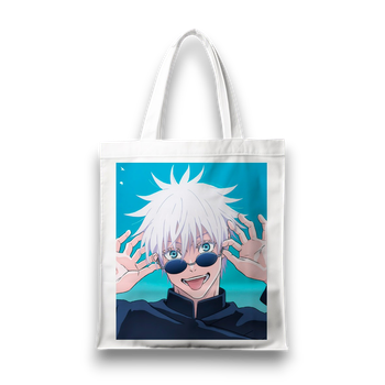 Сумка шопер аніме Магічна битва/Jujutsu Kaisen/Сатору Годжо