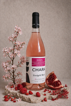 Вино Chara & Garra Zweigelt Rose рожеве столове сухе 0.75 л