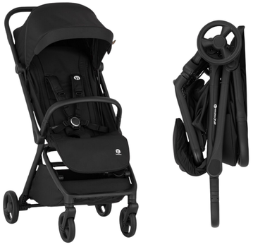 Wózek spacerowy Petite&Mars Flip Forever Black (8596202015642)