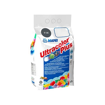 Затирка для плитки Mapei Ultracolor Plus 114 (2 кг) антрацит