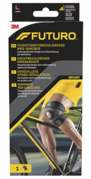 Stabilizator kolana 3M Company Futuro Sport Czarny rozmiar L 1 szt (4046719423477)