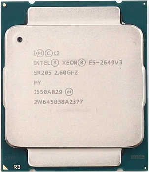 Intel Xeon E5-2640 v3 (2011-3 \ 8 яд., 16 пот., 2,6-3,4 ГГц, 20МБ кэш, TDP 90W, Б/В)