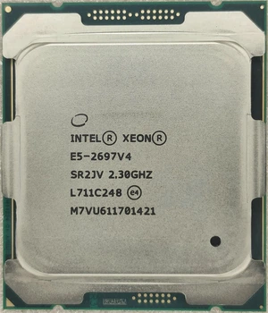 Intel Xeon E5-2697 v4 (2011-3 \ 18 яд., 36 пот., 2,3-3,6 ГГц, 45 МБ кэш, TDP 145W, Б/В)