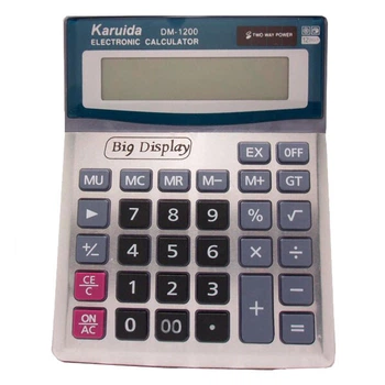 Калькулятор Karuida DM-1200V, Черный - 250575