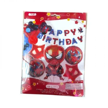 Фотозона из воздушных шаров "SPIDERMAN / Человек Паук"