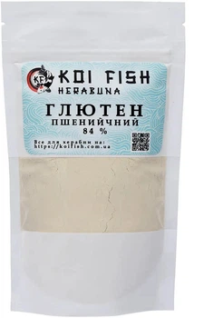 Глютен для херабуни KOI FISH "Пшеничний глютен, волокна" 100 г,200134