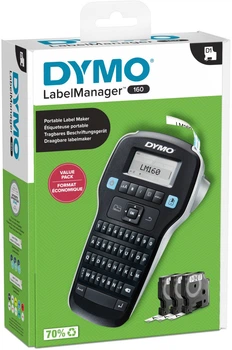 Принтер етикеток Dymo LabelManager 160 Value Pack 2180810 (DYMLM160VF)