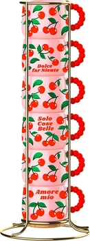 Zestaw filiżanek Bialetti Fruit Vibes do espresso 60 ml 6 szt (8006363093934)