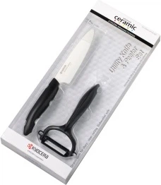 Zestaw noży Kyocera Nóż uniwersalny 11 cm + Obieraczka 2 szt (4960664670437)