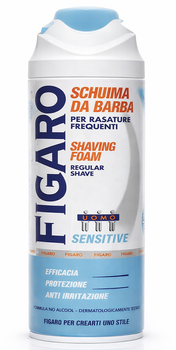 Пена FIGARO для бритья 400 мл Sensitive