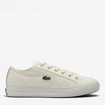 Мужские кеды низкие Lacoste 450133005 46 Молочные (1159861099)