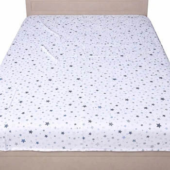 Простынь без резинки Бязь Little Stars 150*220 см Белый