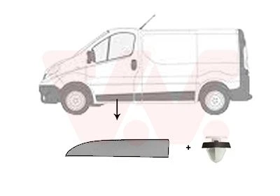 Боковой молдинг Van Wezel (4396401)