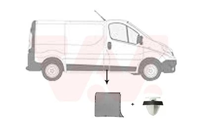 Боковой молдинг Van Wezel (4396404)