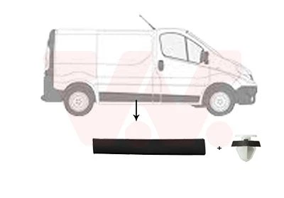 Боковой молдинг Van Wezel (4396426)