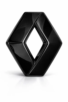 Эмблема Avtoaks для Renault LOGAN, FLUENCE, DUSTER 2, Clio4, CAPTUR, MEGANE 4, Sandero II Чорна 190х155 мм