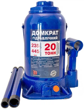 Домкрат гидравлический 20 т 235-445 мм (столбик) Standard