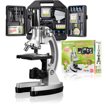 Мікроскоп Bresser Junior 300x-1200x з кейсом (8851000/14459)