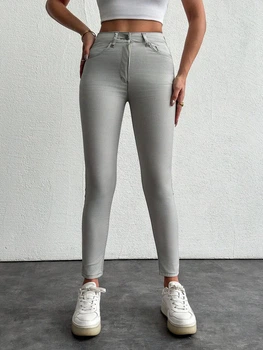Джинсы Shein sz2309077773272188 W28 серые (100008256)