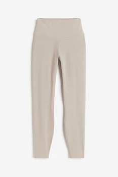 Спортивні легінси H&M 1166837008c61 XXL бежеві (100009444)