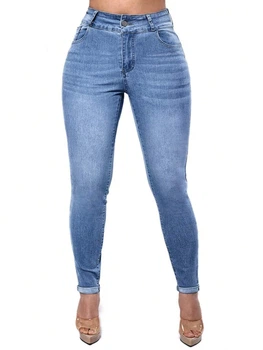 Джинсы Shein sz25032029098650581 S синие (100007813)