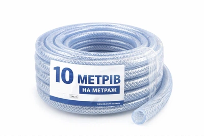 ПВХ-шланг армированный напорный пищевой SYMMER CX Crystaltex высокого давления 16×2 мм/10 м