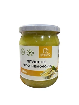 Сгущенка овсяная без сахара, 540 г