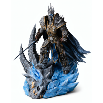 Фигурка 3D Magicca Варкрафт Король Лич Warcraft The Lich King 27 см 3DM WOW TLK 27