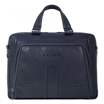 Сумка для ноутбука и документов Piquadro Carl (S129) Blue CA4098S129_BLU синяя кожаная мужской портфель кожаный