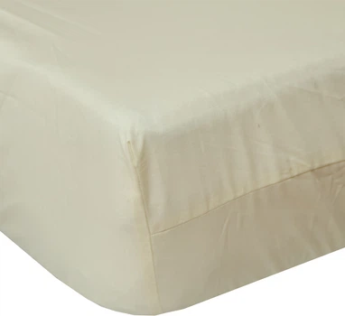Простынь на резинке Moon&Star Pure Cream Бязь Gold Люкс 120х200+10 см (MS-850003008)